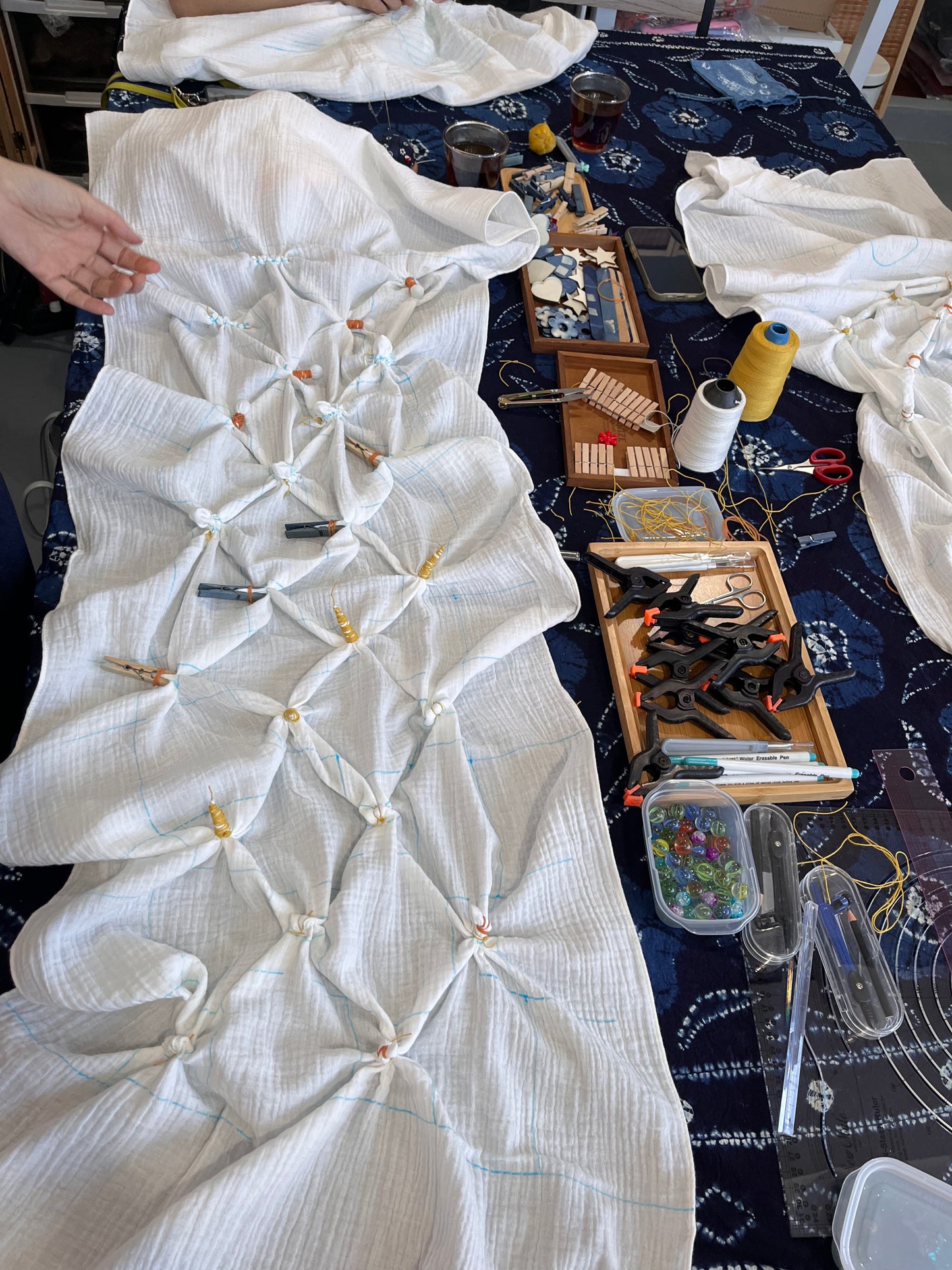 Eco-Friendly Creative Natural Dye Workshops at The Art Faculty! Natural Plant Paste Painting Tote Bag & Pouch Workshop and Indigo Tie Dye Silk Scarf Workshop in November.