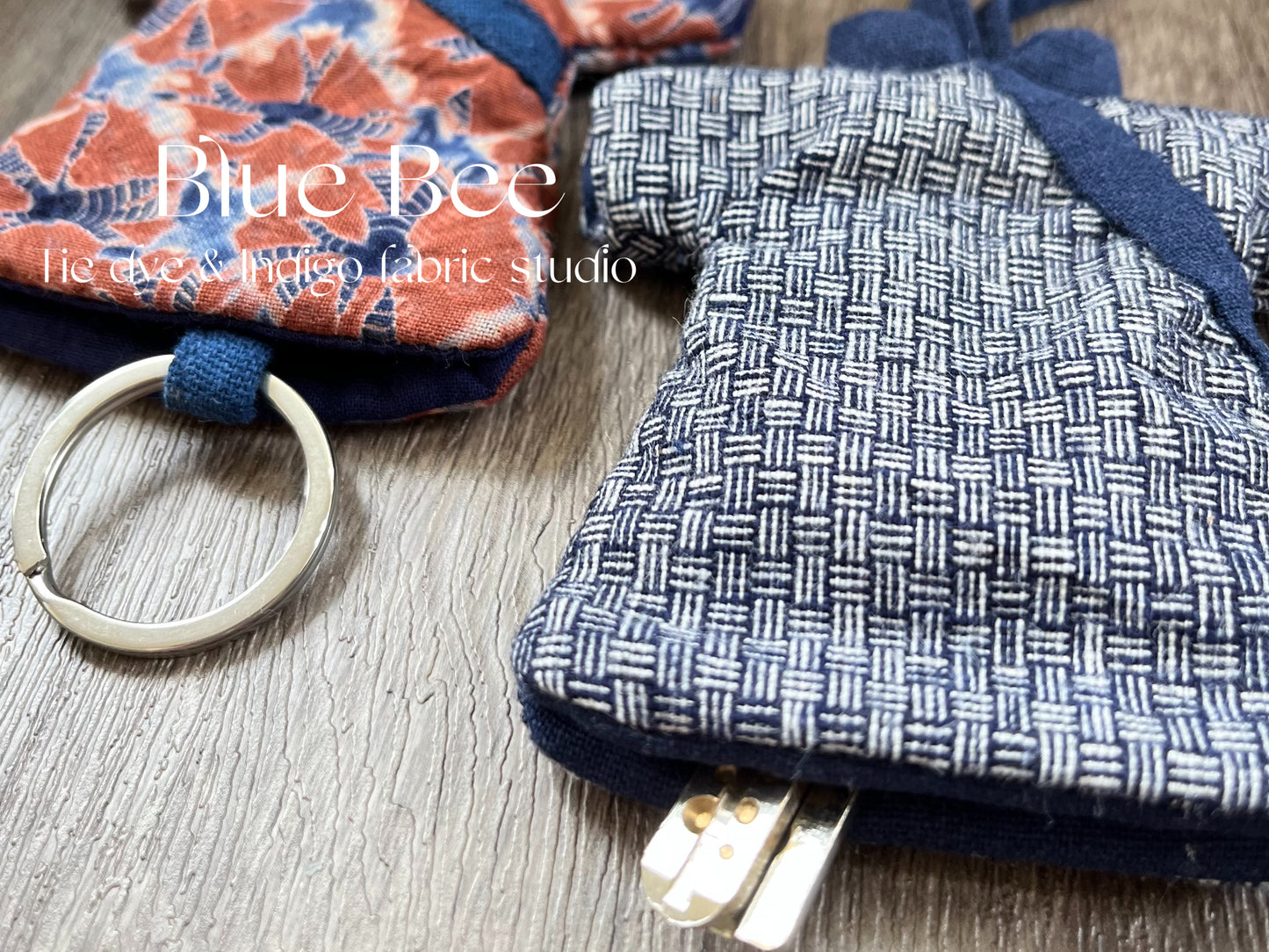 Tie dye Qipao dress-shape key pouch, cloth key case, key ring. A pretty gift for your mom, wife and girlfriend!