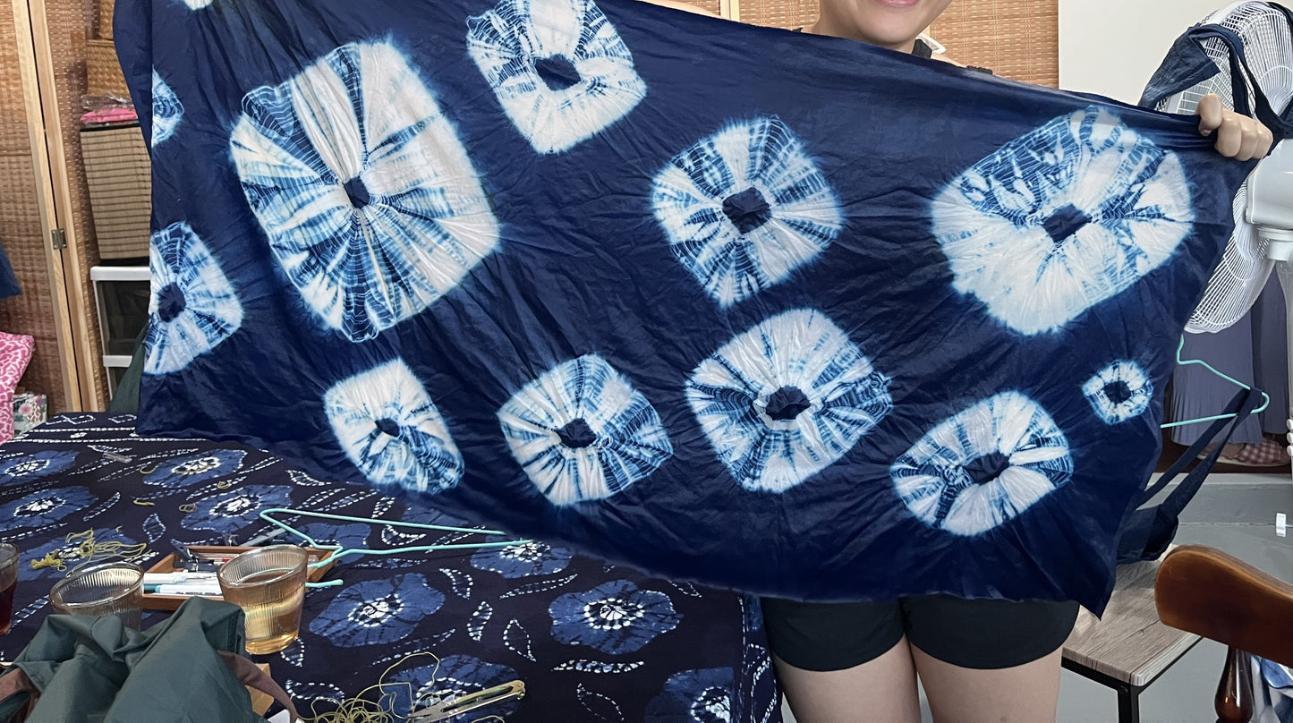 Eco-Friendly Creative Natural Dye Workshops at The Art Faculty! Natural Plant Paste Painting Tote Bag & Pouch Workshop and Indigo Tie Dye Silk Scarf Workshop in November.