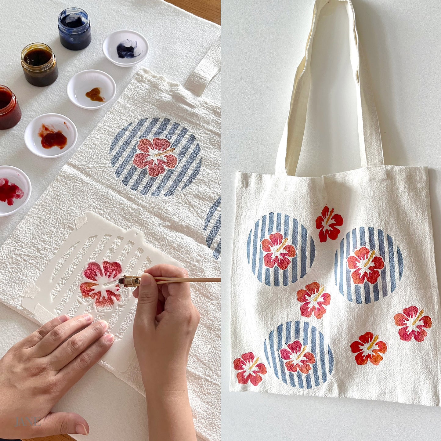 Eco-Friendly Creative Natural Dye Workshops at The Art Faculty! Natural Plant Paste Painting Tote Bag & Pouch Workshop and Indigo Tie Dye Silk Scarf Workshop in November.