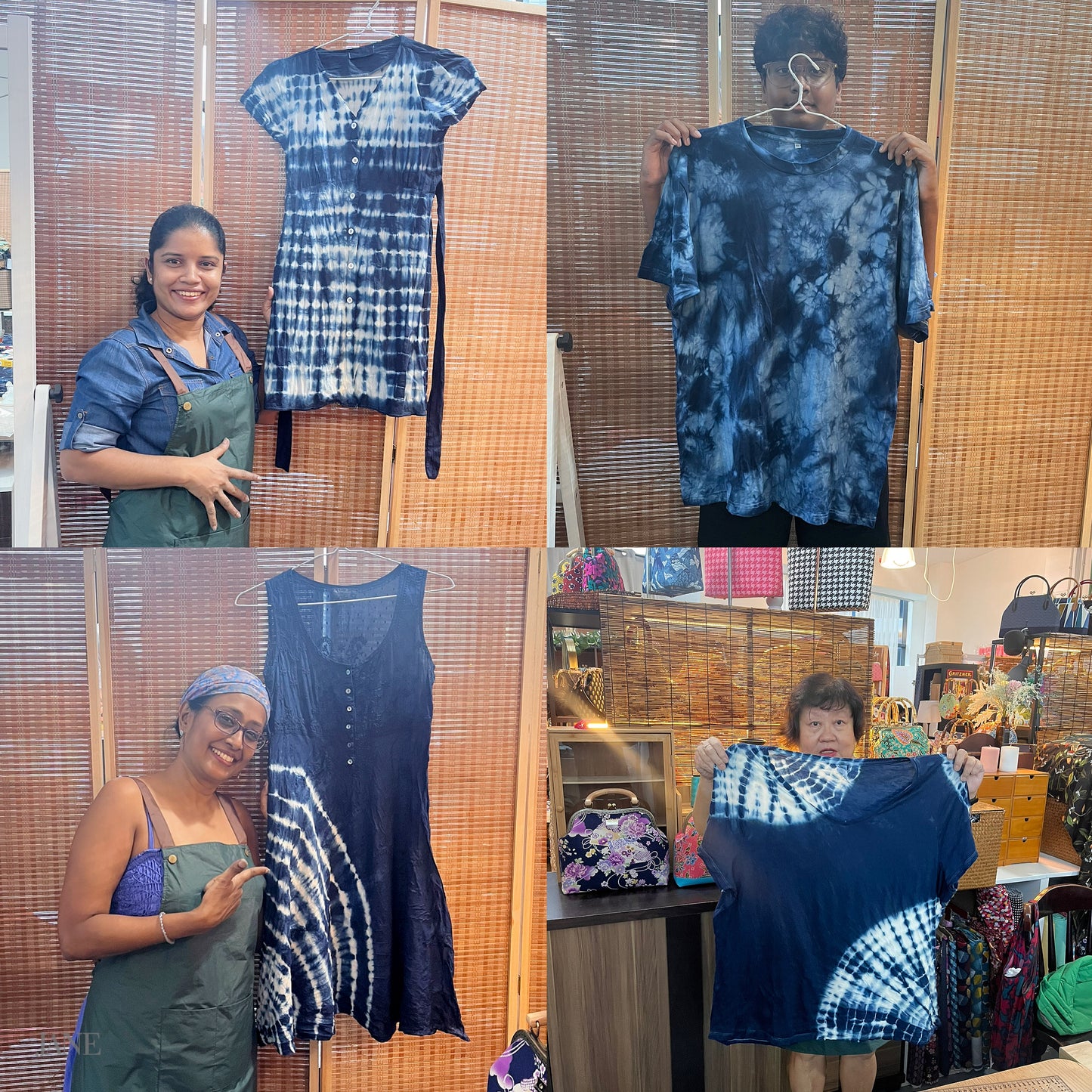Special Mother's Day Theme Handicraft Workshop! Indigo Natural dye T-shirt / Old Dress Remake Workshop in 11 & 12 May 2024