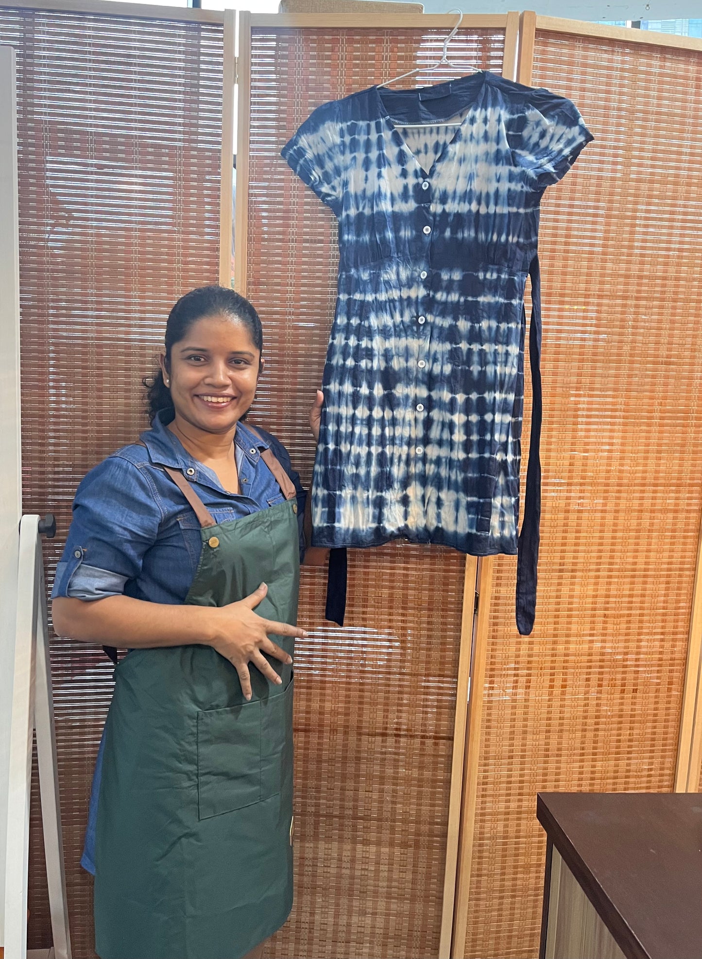 Special Mother's Day Theme Handicraft Workshop! Indigo Natural dye T-shirt / Old Dress Remake Workshop in 11 & 12 May 2024