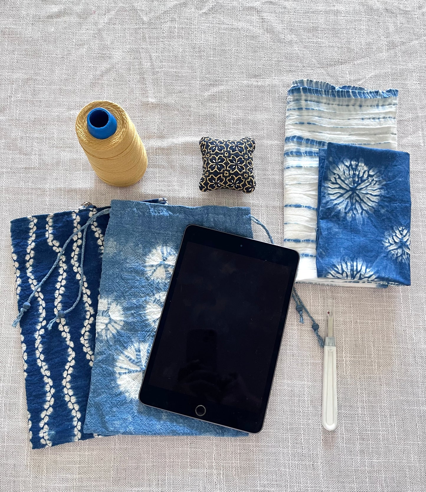 Join Our Indigo Tie Dye Ipad Pouch & Tea Cloth Workshop in Asia Art & Craft Fair 2026 on 12 July, 1:30 PM – 3:30 PM!