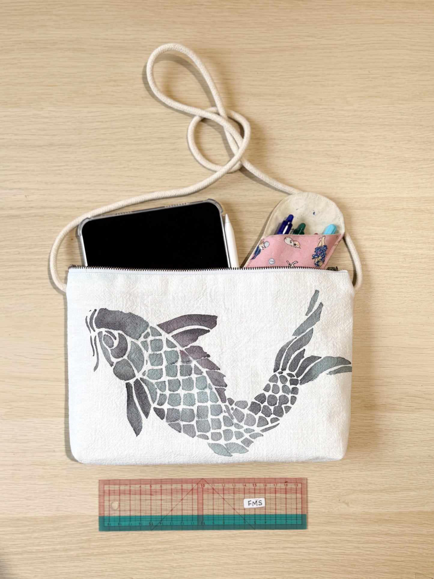 Natural Plant Paste Printing & Sewing Pouch Workshop on 15&19 December with Fashion Makerspace!