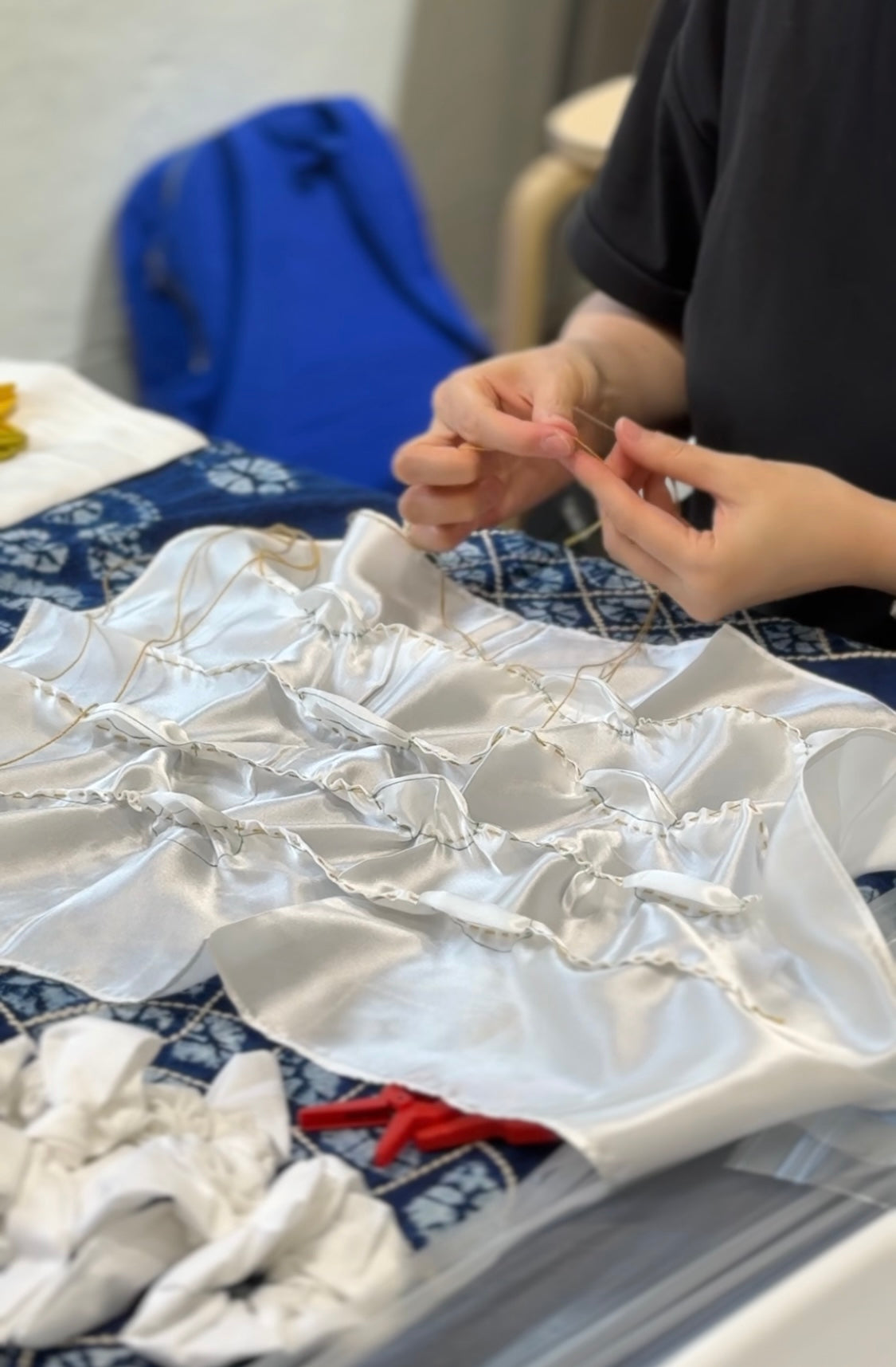 Eco-Friendly Creative Natural Dye Workshops at The Art Faculty! Natural Plant Paste Painting Tote Bag Workshop and Indigo Shibori Dye Silk Scarf Workshop in June！